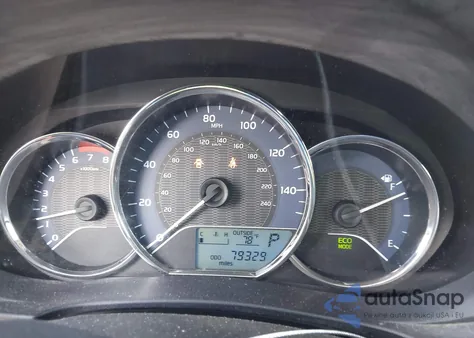 2016 Toyota Corolla Le Eco из США, поврежденный, VIN 5YFBPRHE4GP396698